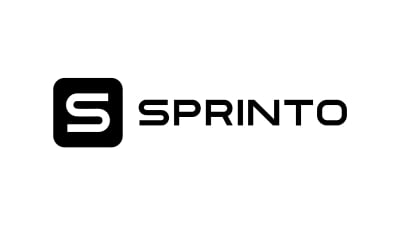 A logo of the Sprinto