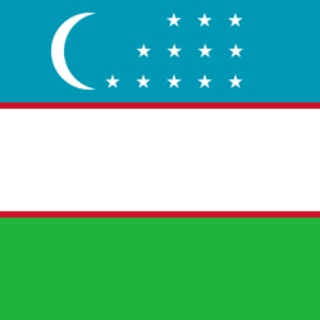 The flag of Uzbekistan